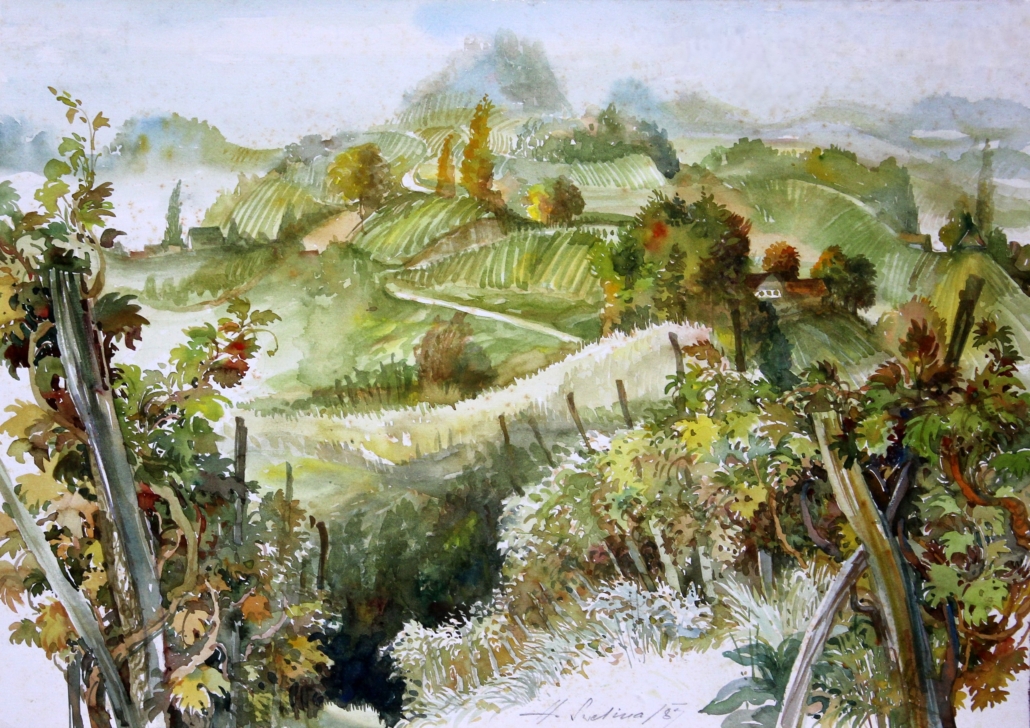 Mittagsdunst im Herbstnebel